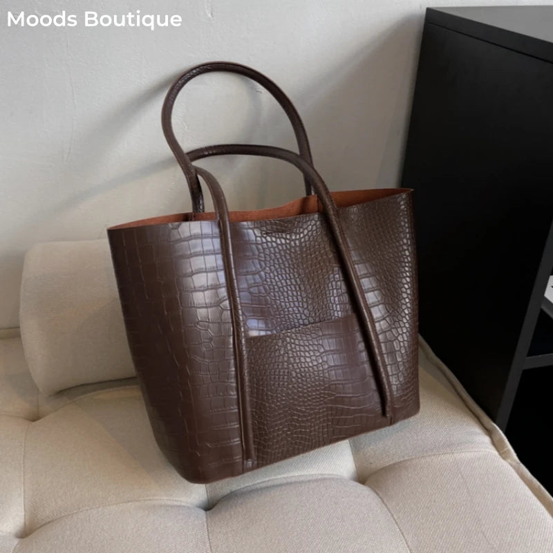 Crocodile Pattern Bag Set