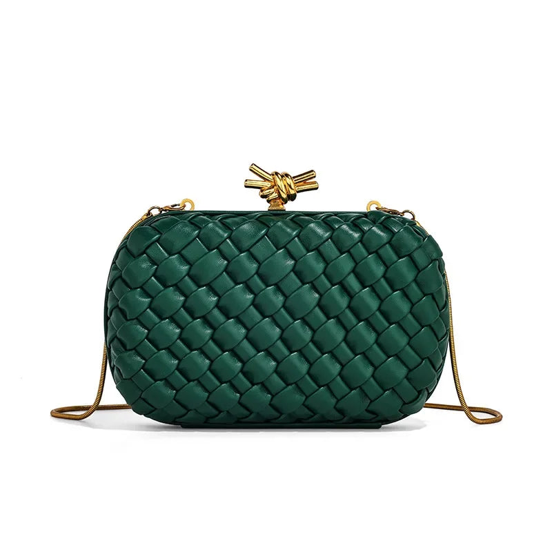 Elegant Woven Evening Bag