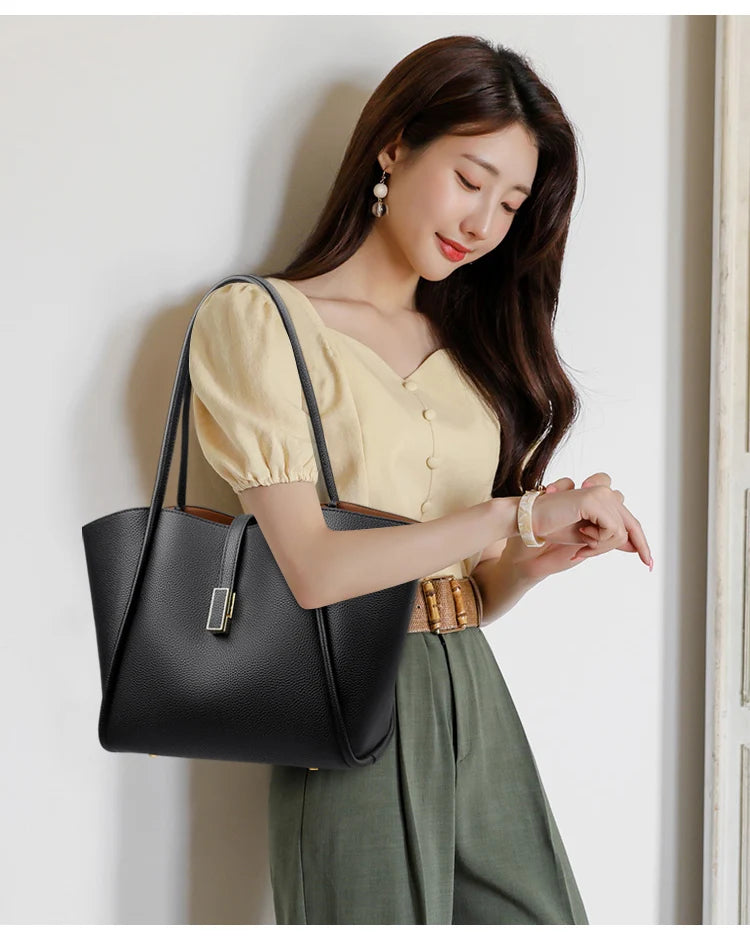 Soft Leather Shoulder Bag