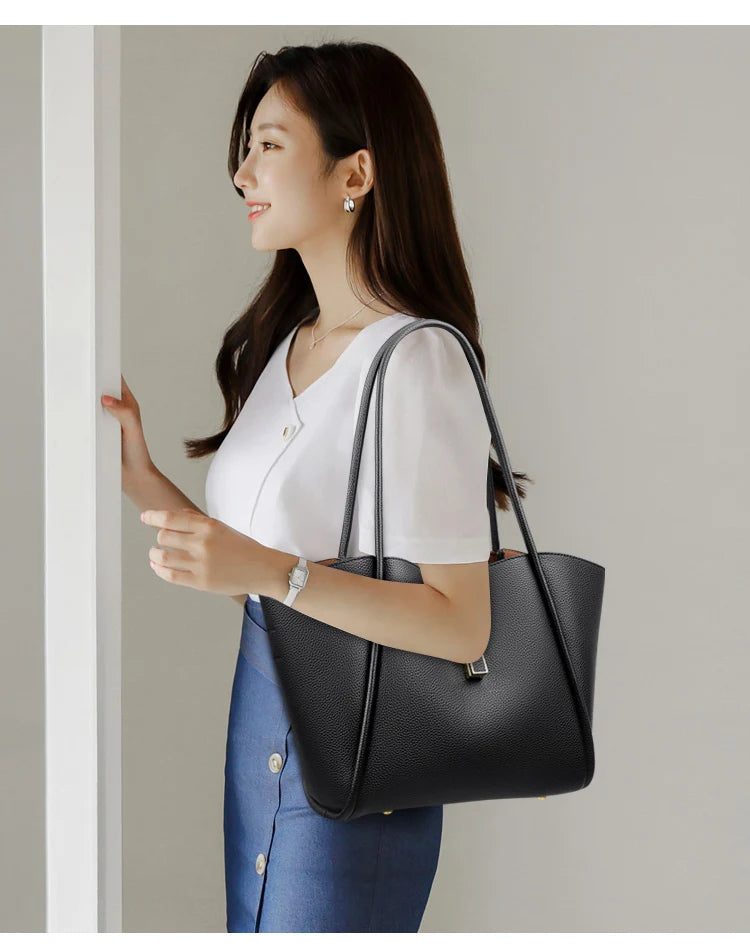 Soft Leather Shoulder Bag