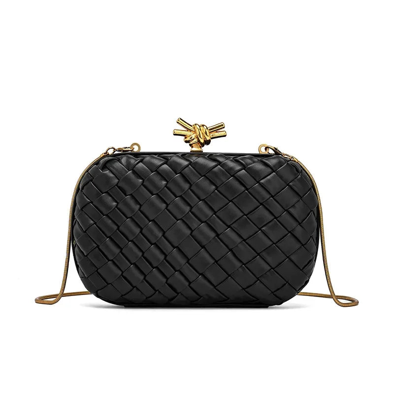 Elegant Woven Evening Bag