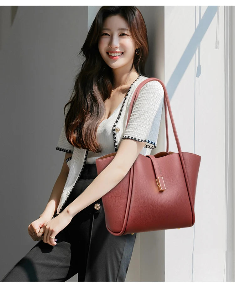 Soft Leather Shoulder Bag