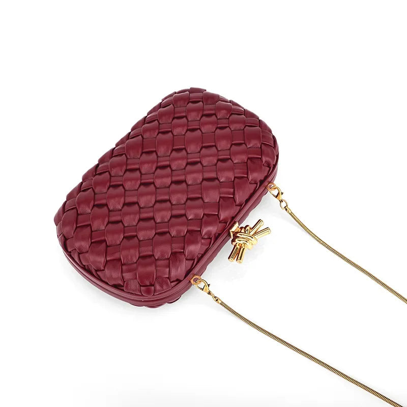 Elegant Woven Evening Bag