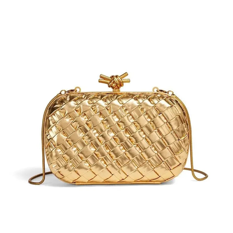 Elegant Woven Evening Bag