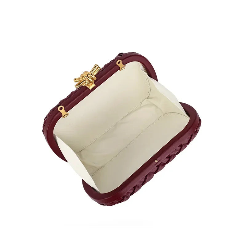 Elegant Woven Evening Bag