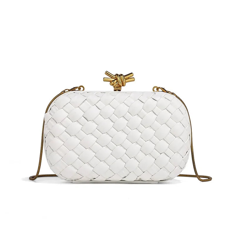 Elegant Woven Evening Bag