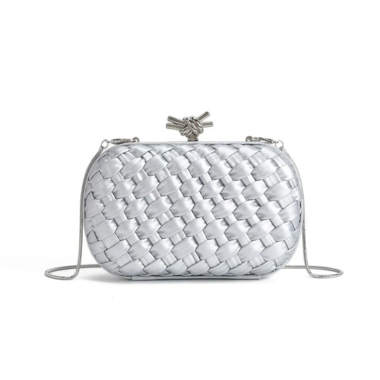 Elegant Woven Evening Bag