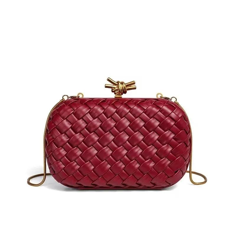 Elegant Woven Evening Bag