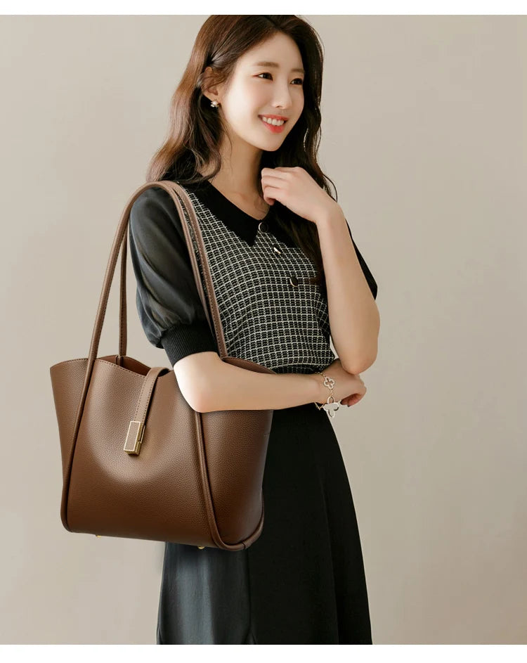 Soft Leather Shoulder Bag