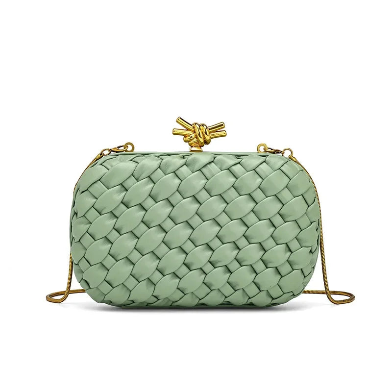 Elegant Woven Evening Bag