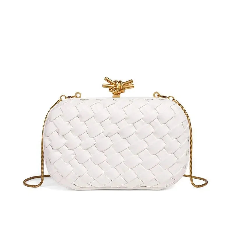 Elegant Woven Evening Bag