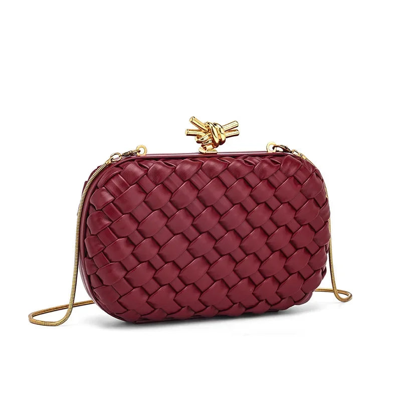 Elegant Woven Evening Bag